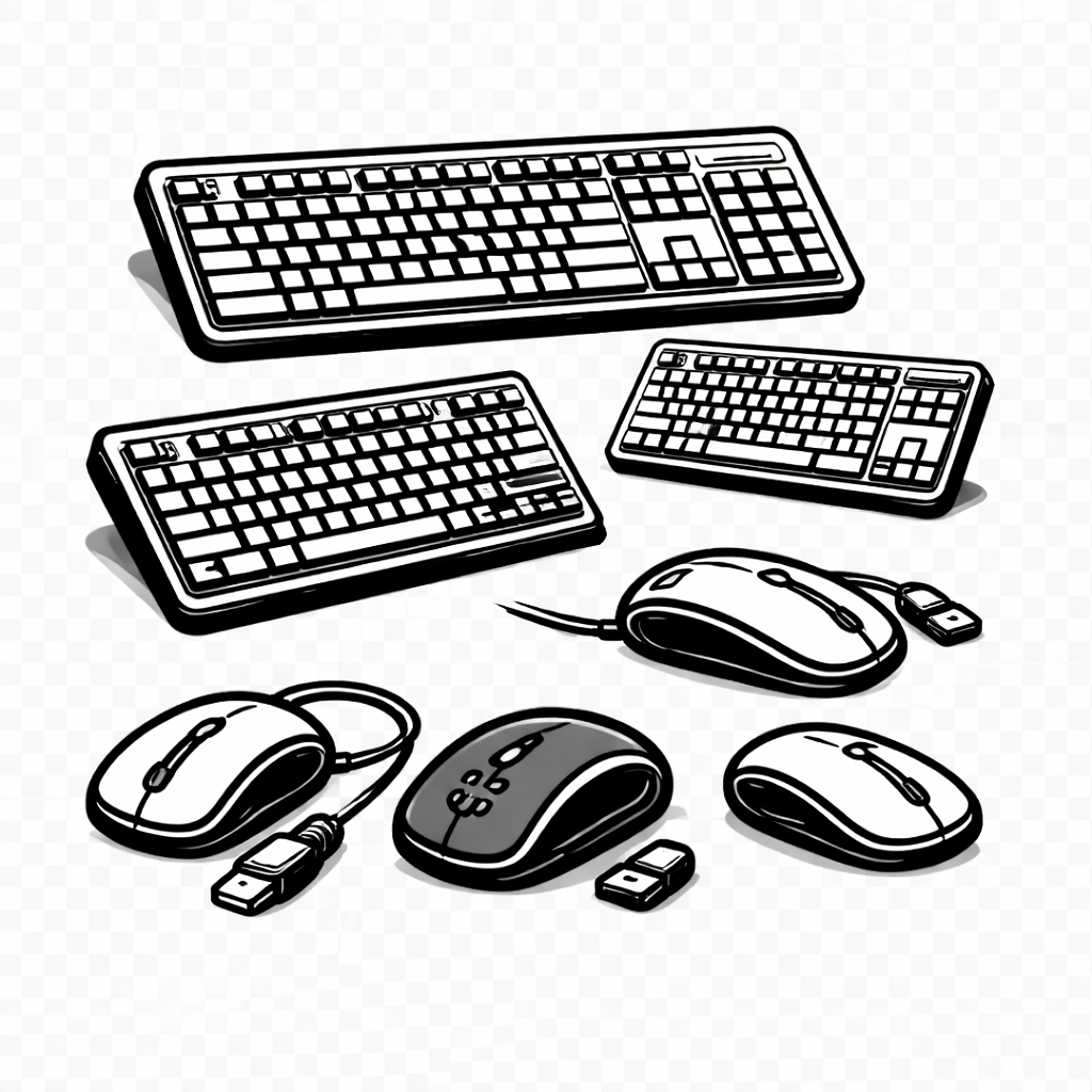 Клавіатури та миші